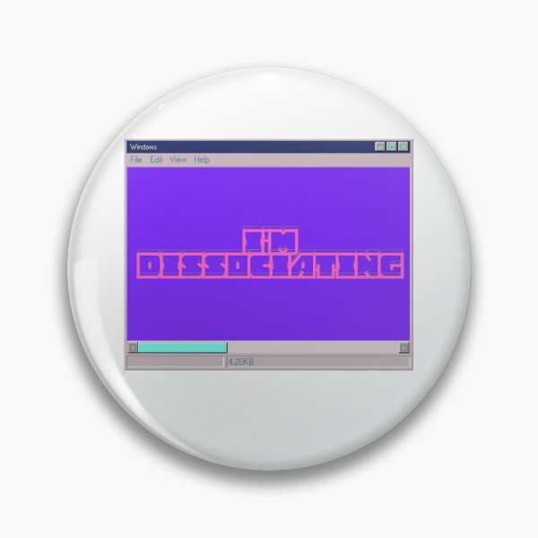 Item preview, I'm disscociating  designed and sold by Allison Sharaf.
