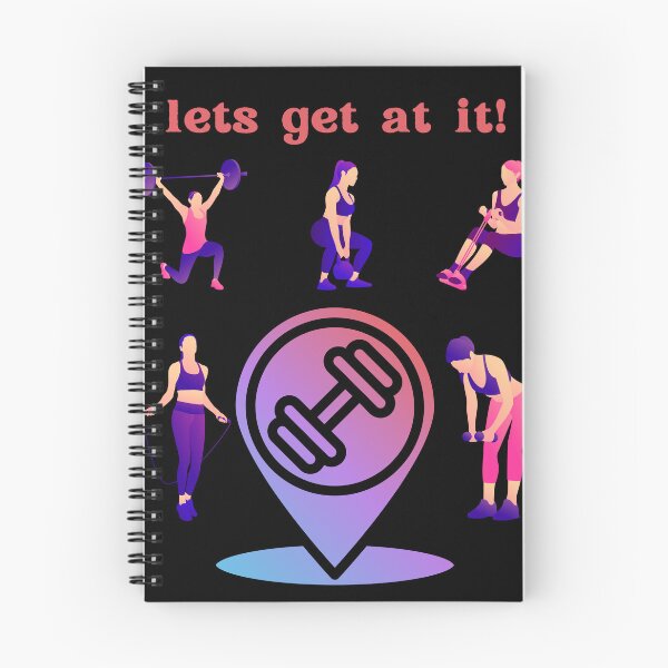Item preview, Lets get at it gym workout  designed and sold by courtney petersen.