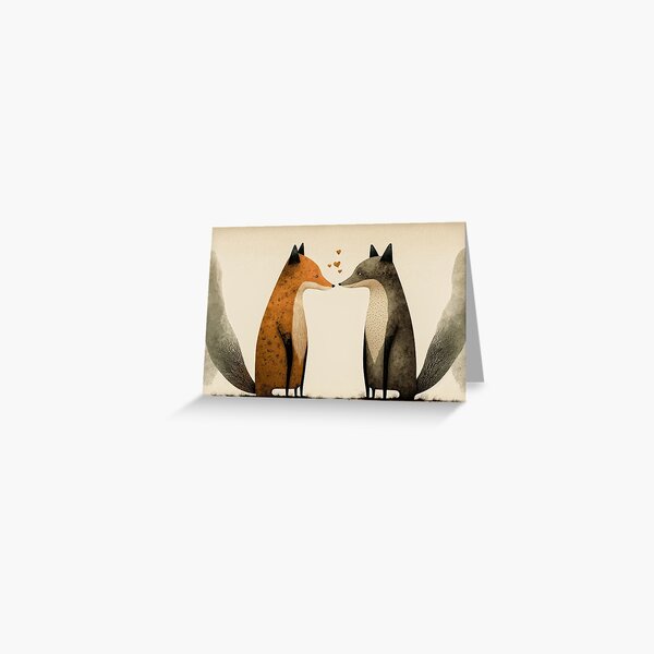 Item preview, Fox Valentine's Day designed and sold by NattyCorvus.