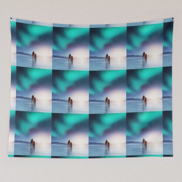 Item preview, SOLO GUY UNDER THE NORTHERN LIGHTS designed and sold by MJ96-PRO.