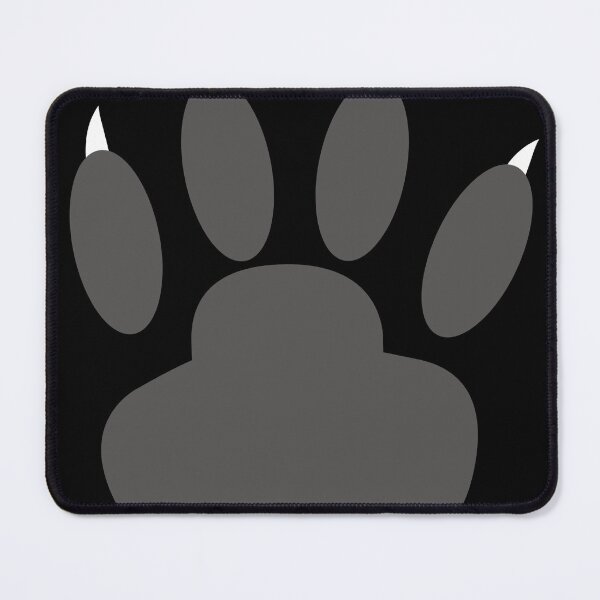 Item preview, Grey Claw (Sweet Animal Paw Logo) designed and sold by LEOEXPRESS.