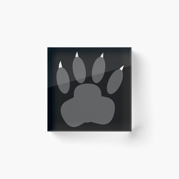 Item preview, Grey Claw (Sweet Animal Paw Logo) designed and sold by LEOEXPRESS.