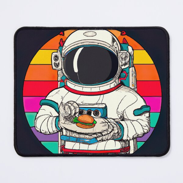 Item preview, Astronaut Loves Burgers  designed and sold by Graphicelite1.