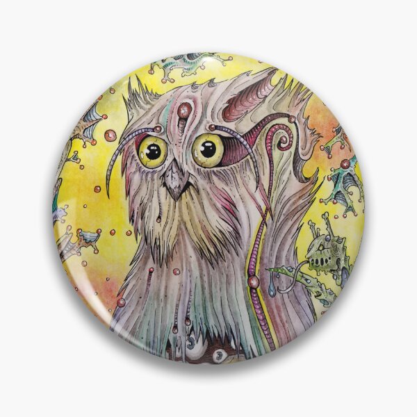 Item preview, Alien nature and the owl designed and sold by Robcreaturee.