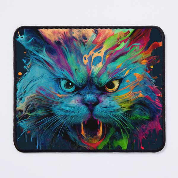 Item preview, Angry Cat Face designed and sold by colorexz.