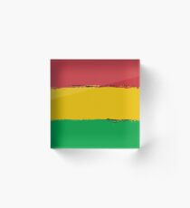 Rastafari Acrylblock