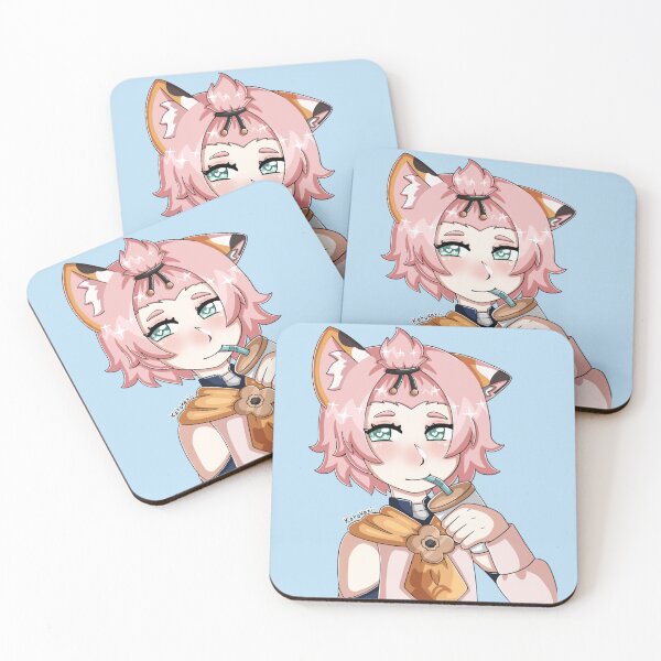 Item preview, Genshin impact Diona artwork designed and sold by Kotokoxii.