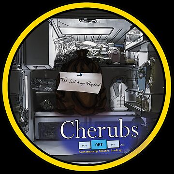 Artwork thumbnail, Cherubs Canadian Premiere Fridge Pin by Ctrl-ART-Del Theatre