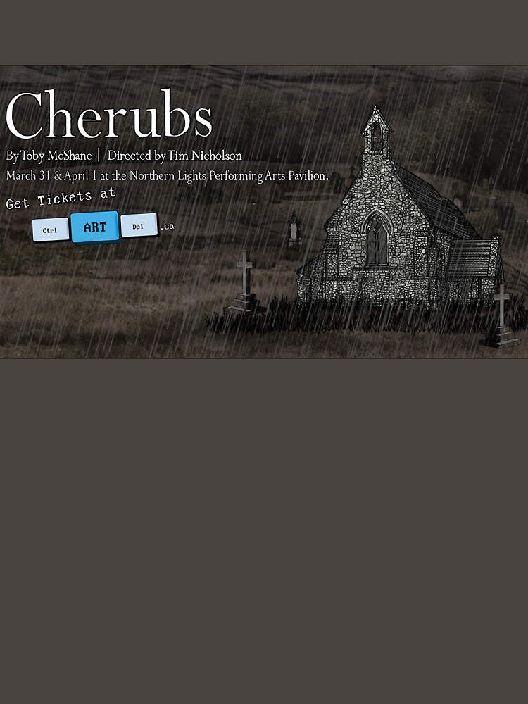 Thumbnail 7 of 7, Classic T-Shirt, Cherubs Canadian Premiere Stone Church Poster designed and sold by Ctrl-ART-Del.