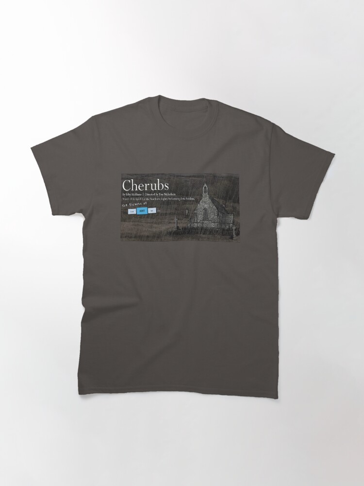 Thumbnail 3 of 7, Classic T-Shirt, Cherubs Canadian Premiere Stone Church Poster designed and sold by Ctrl-ART-Del.