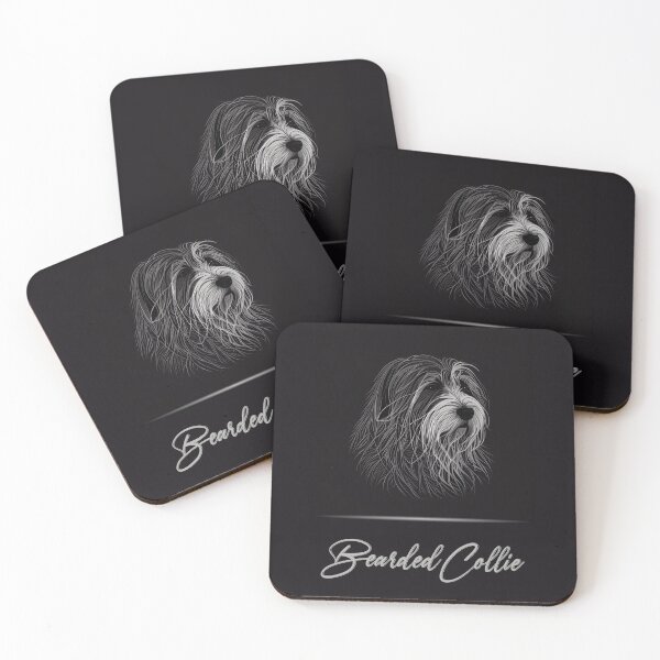 Item preview, Elegant Bearded Collie designed and sold by Best-Breeds.