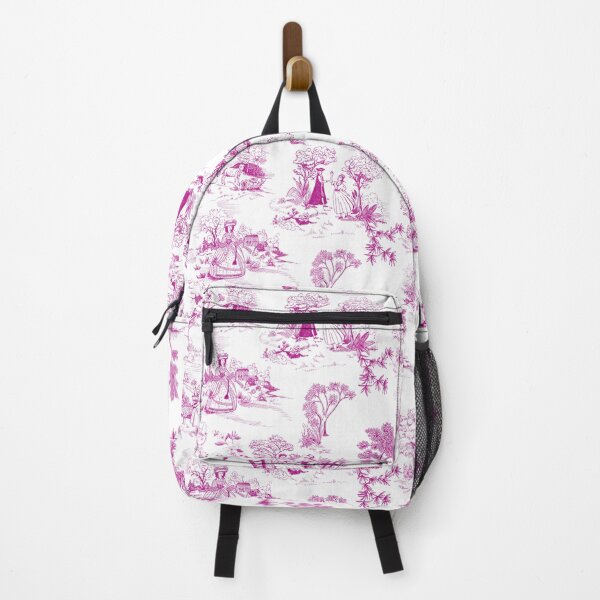 Item preview, Toile de Jouy - Bastien Bastienne Rose designed and sold by LettresandCo.