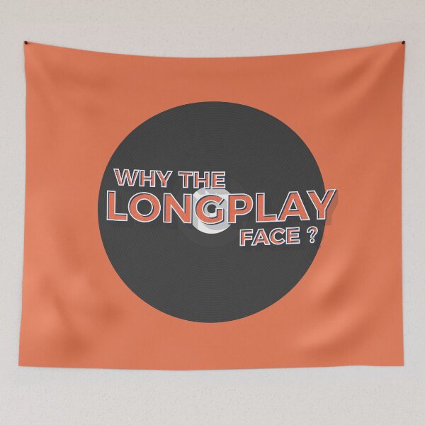 Item preview, WhyTheLongPlayFace designed and sold by whythelpface.