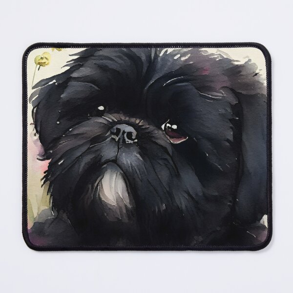 Calloway Mills 109501729 Black and White Shih Tzu Doormat 17 inch x 29 inch, Size: 17 inch x 29 inch x 0.60 inch