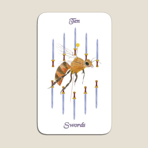 Ten of Swords Magnet