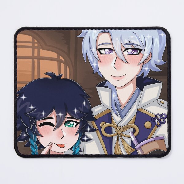 Item preview, Genshin Impact Kamisato Ayato and Venti artwork  designed and sold by Kotokoxii.