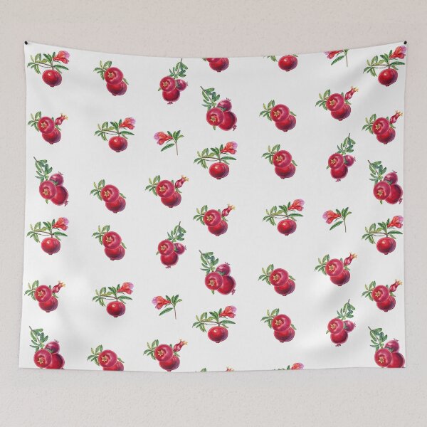 Item preview, Pomegranate Branches with Leaves and Flowers designed and sold by silviaol.