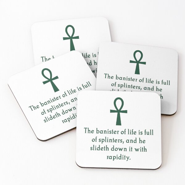 Item preview, The Banister Of Life designed and sold by CrankyOldDude.