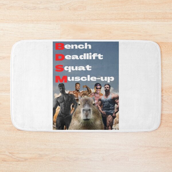 Item preview, Bench, Deadlift, Squat, Muscle-up designed and sold by joshemf.