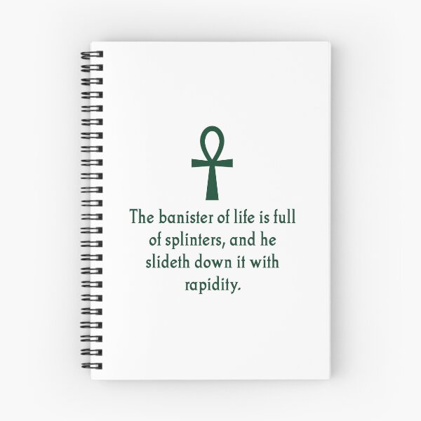 Item preview, The Banister Of Life designed and sold by CrankyOldDude.