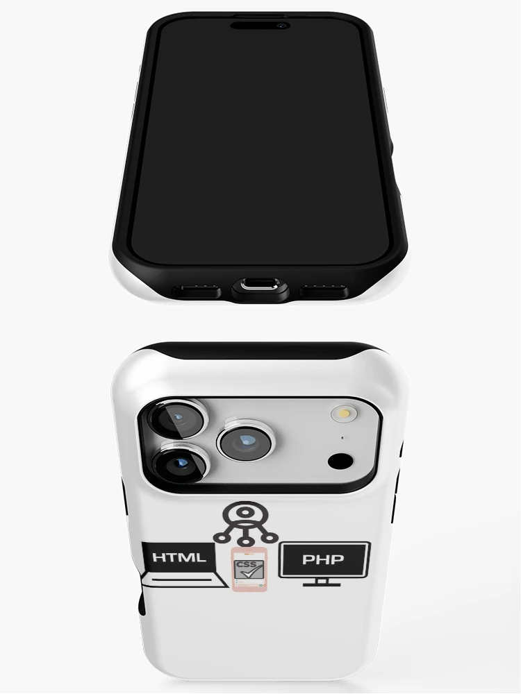 Aperçu 3 sur 4. Coque iPhone avec l'œuvre Gamme de codeurs créée et vendue par DevHackerPython.