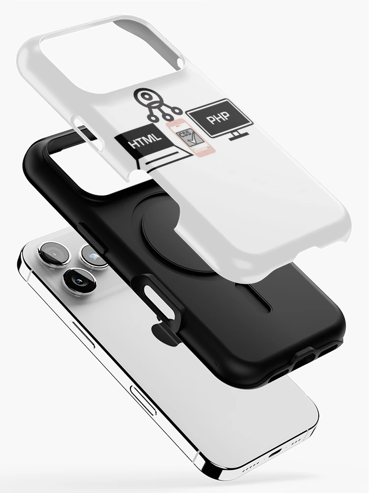 Aperçu 2 sur 4. Coque iPhone avec l'œuvre Gamme de codeurs créée et vendue par DevHackerPython.