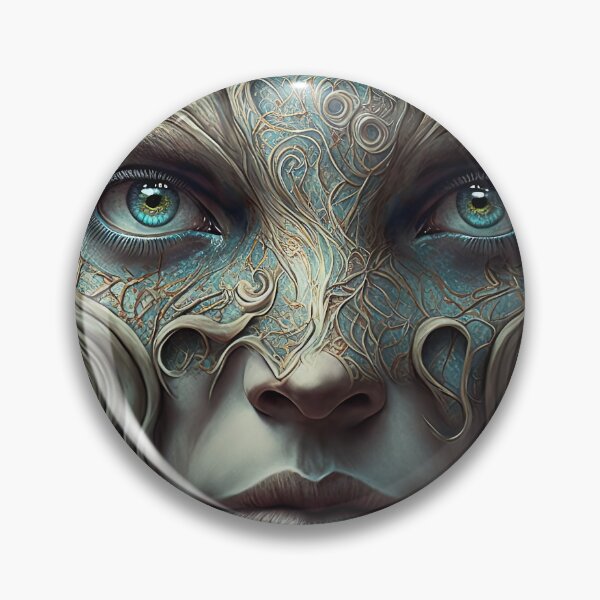 Item preview, Woman weird portrait designed and sold by mrlongfield.