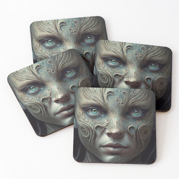 Item preview, Woman weird portrait designed and sold by mrlongfield.