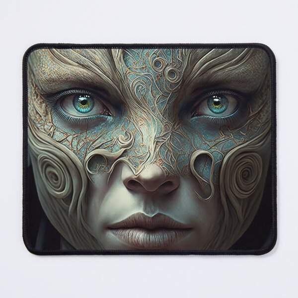 Item preview, Woman weird portrait designed and sold by mrlongfield.