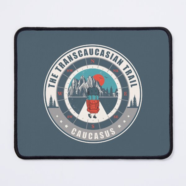 Item preview, Transcaucasian Trail TCT Caucasus Vintage Backpack Hiking Design designed and sold by CynthiaGraphics.