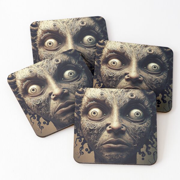 Item preview, Weird funny creature, face portrait designed and sold by mrlongfield.