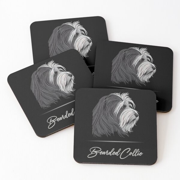 Item preview, Bearded Collie Portrait designed and sold by Best-Breeds.