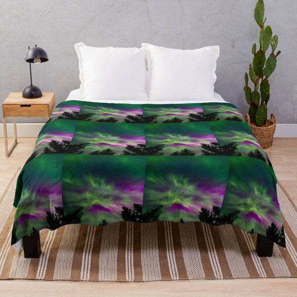 Item preview, BEAUTIFUL GREEN AND PURPLE NORTHERN LIGHTS designed and sold by MJ96-PRO.