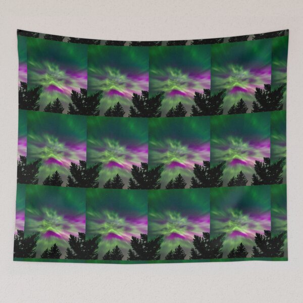 Item preview, BEAUTIFUL GREEN AND PURPLE NORTHERN LIGHTS designed and sold by MJ96-PRO.