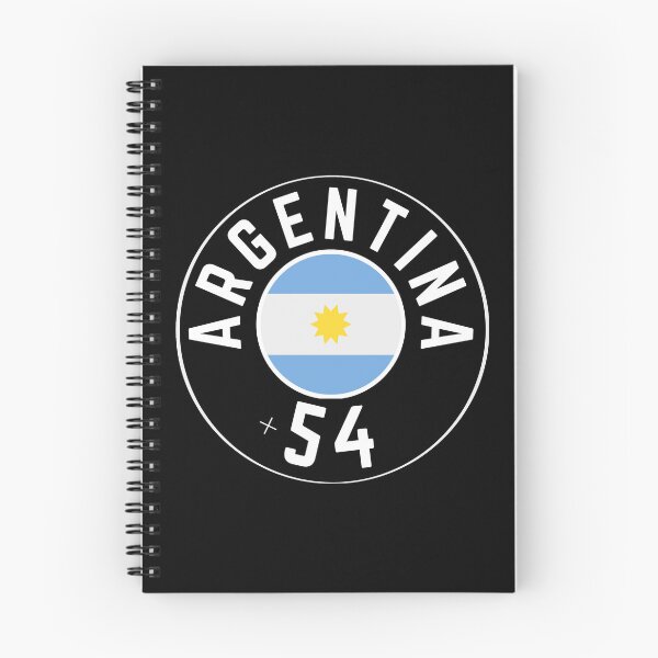 Item preview, ARGENTINA country code +54 badge designed and sold by LeddsoDello.