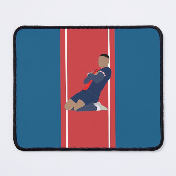 Item preview, Kylian Mbappe Jersey Art, Paris, Football Wall Art, Minimalist designed and sold by Fan-Shop.