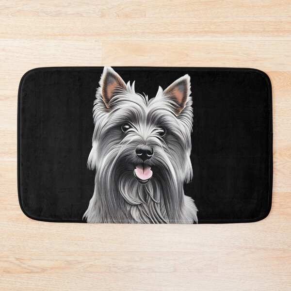 Item preview, Yorkshire Terrier, charcoal drawing, Ai Generated Art  designed and sold by ACC .