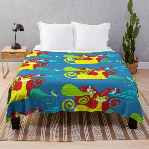 Item preview, loving colorful cats design designed and sold by Lazut.