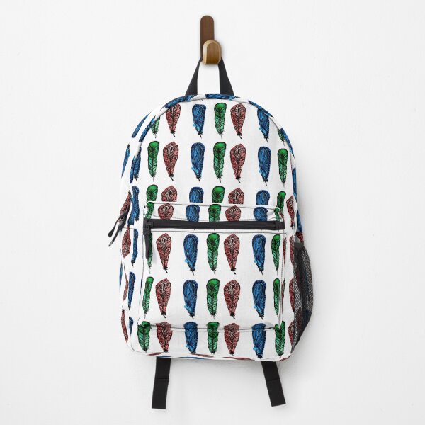 Item preview, Energy Blue Green And RedFeathers designed and sold by missmann.