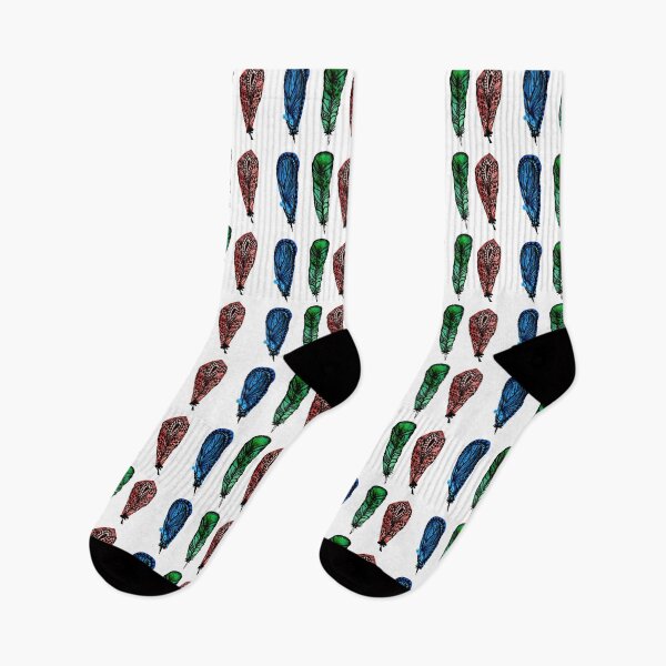 Item preview, Energy Blue Green And RedFeathers designed and sold by missmann.