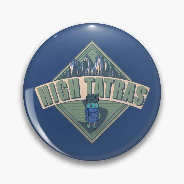 Item preview, High Tatras Slovakia Vintage Backpack Hiking Design designed and sold by CynthiaGraphics.