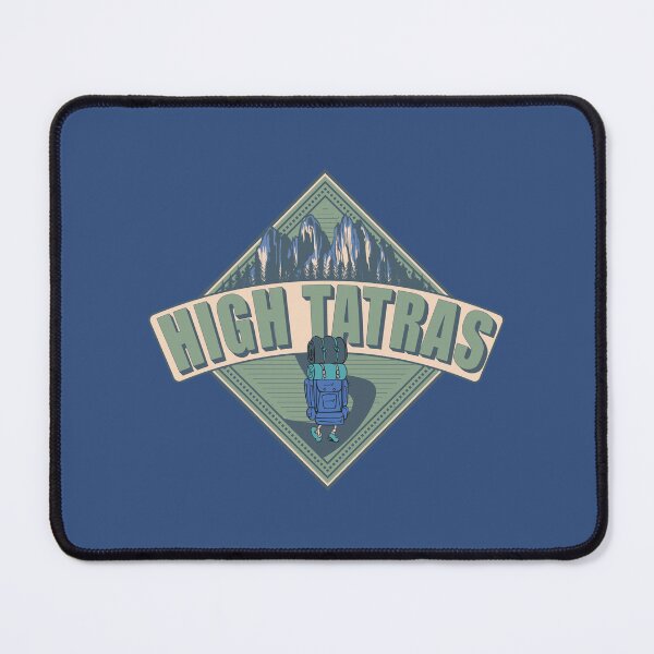 Item preview, High Tatras Slovakia Vintage Backpack Hiking Design designed and sold by CynthiaGraphics.