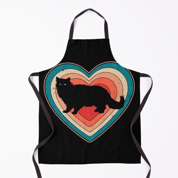 Item preview, Valentine’s Day Cat Vintage Retro Heart designed and sold by AnimalsSpace.