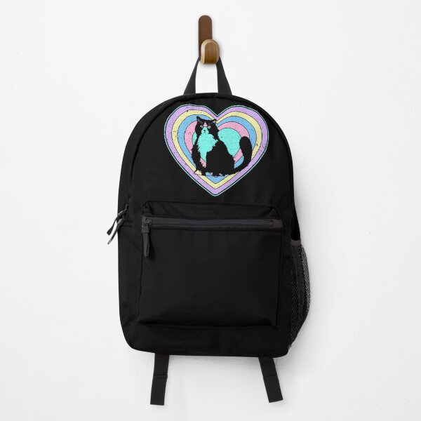 Item preview, Valentine’s Day Cat Vintage Retro Heart designed and sold by AnimalsSpace.