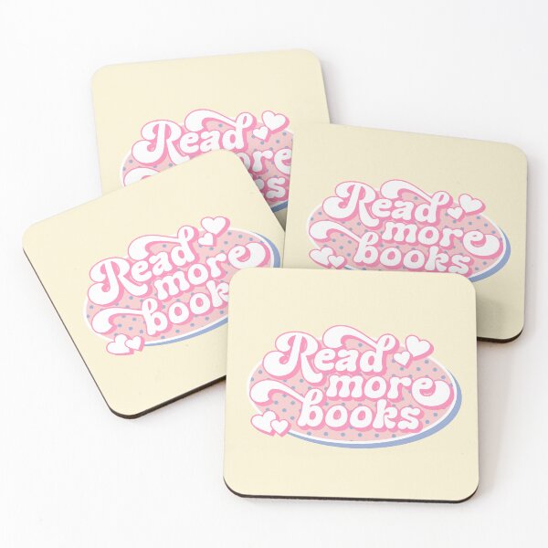 Item preview, Read More Books - Books Lover Retro Preppy Pastel Typography designed and sold by Cawaiico.