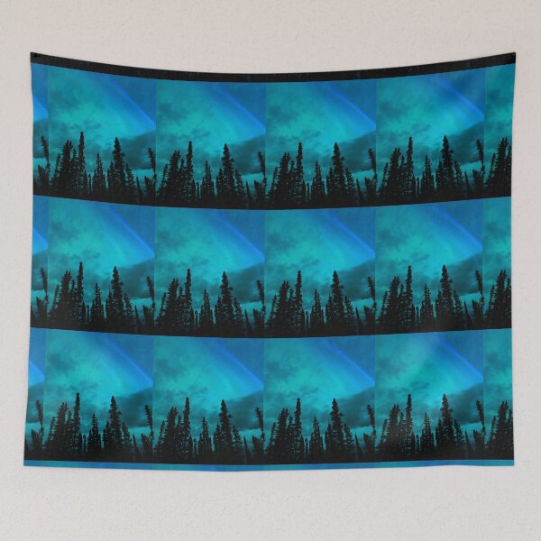 Item preview, BEAUTIFUL BLUE NORTHERN LIGHTS SKY designed and sold by MJ96-PRO.