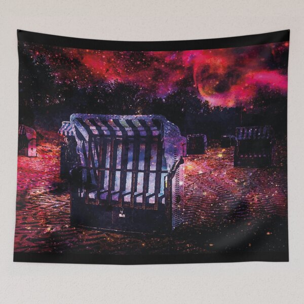 Item preview, beach chair at night designed and sold by WDSuncrest.