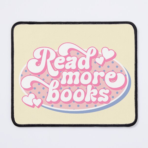 Item preview, Read More Books - Books Lover Retro Preppy Pastel Typography designed and sold by Cawaiico.