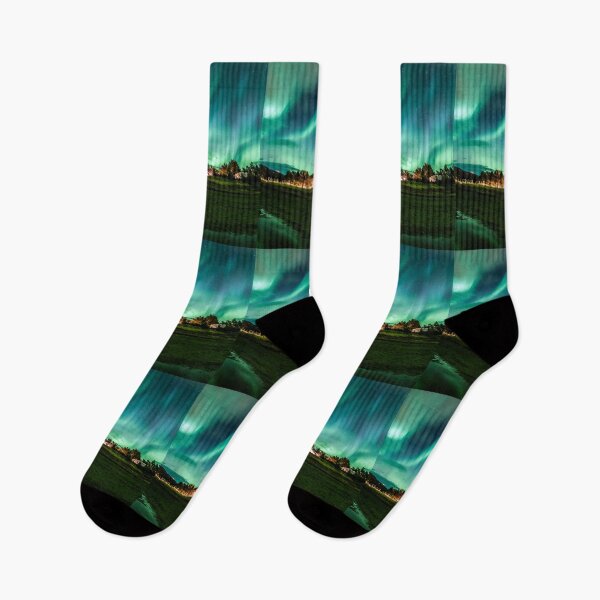 Item preview, BEAUTIFUL GREEN AND BLUE NORTHERN LIGHTS designed and sold by MJ96-PRO.