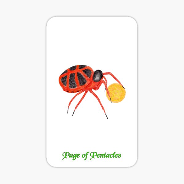 Page of Pentacles Sticker